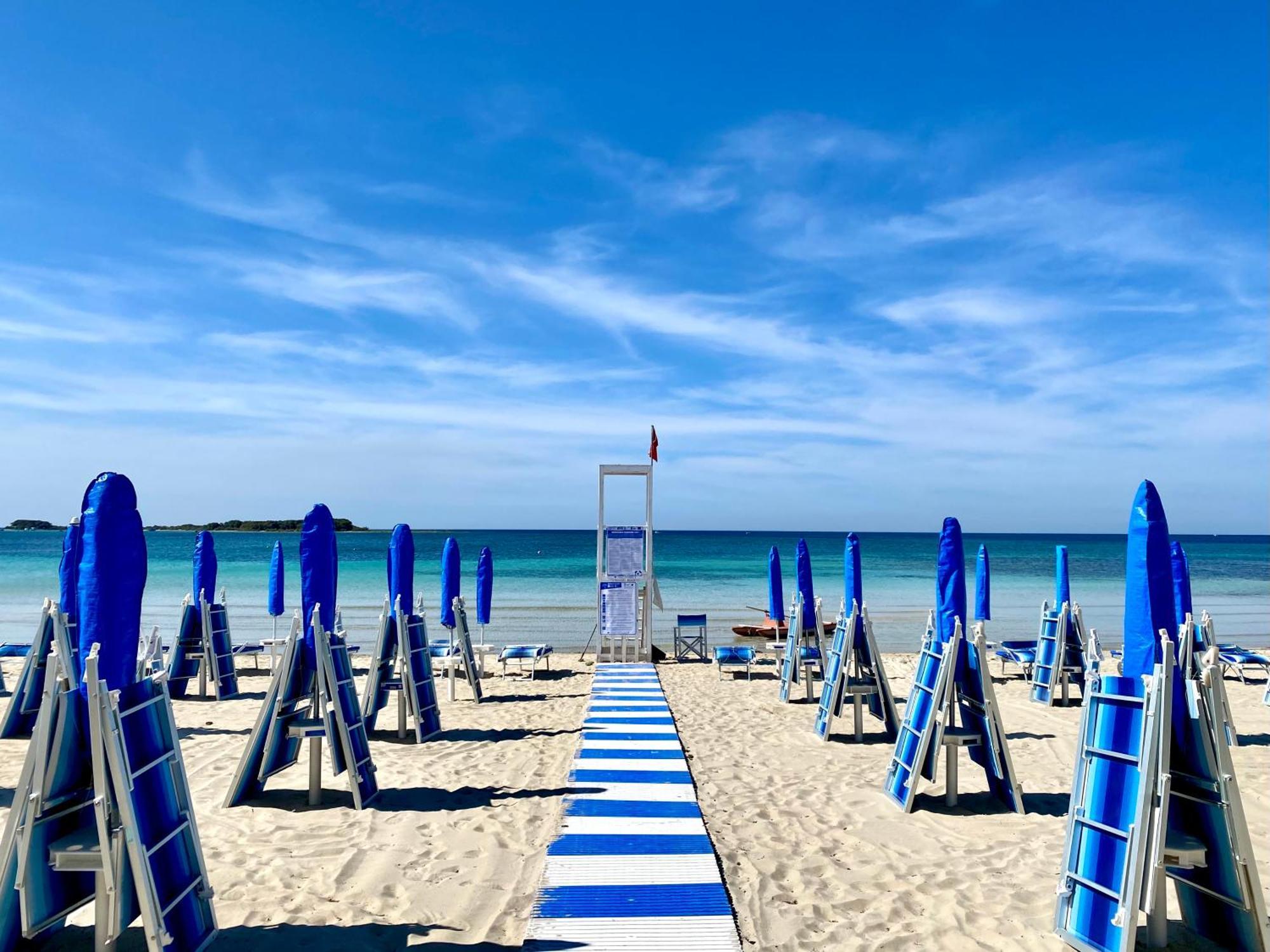 Hotel Blu Porto Cesareo Bagian luar foto
